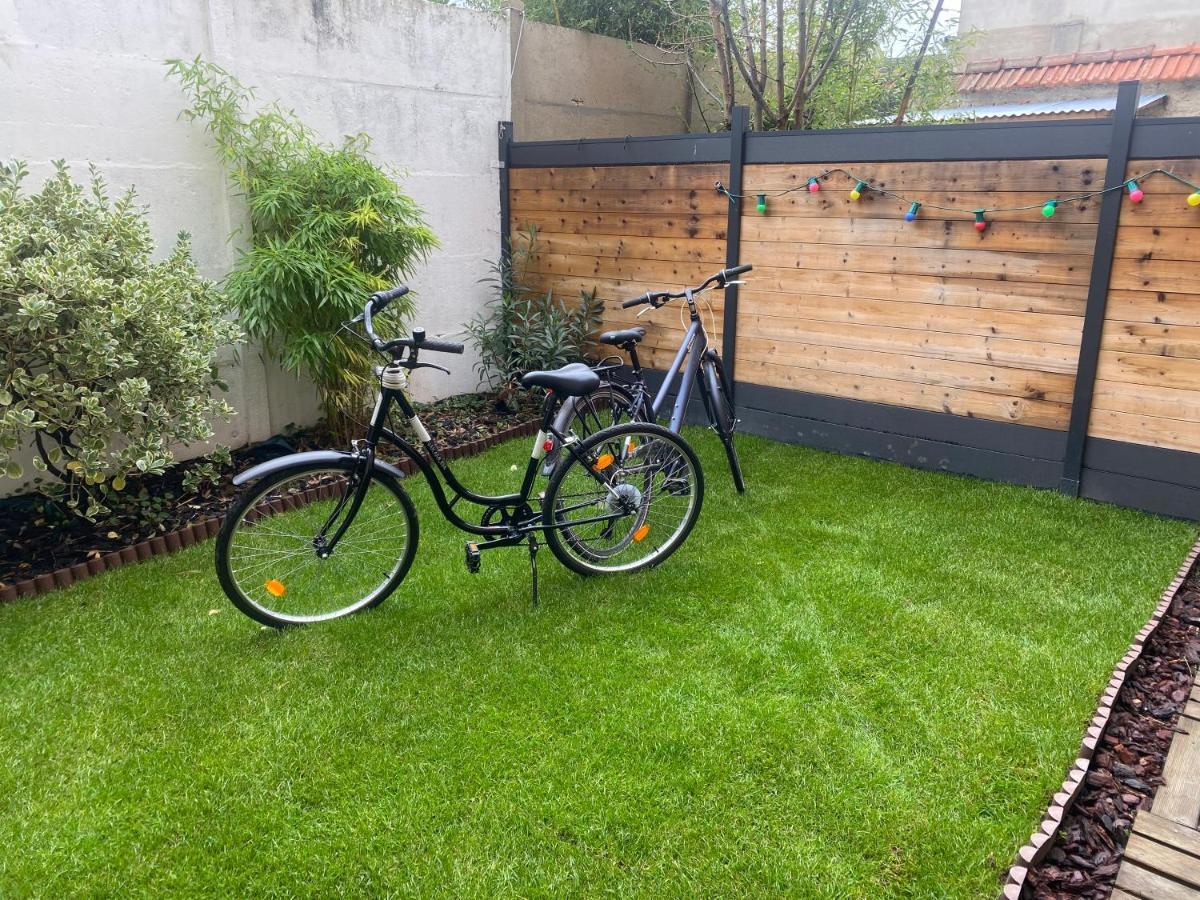 Au Cosy Garden Apartment Reims Exterior photo